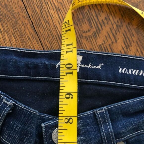 7 For All Mankind Roxanne Medium Wash Jeans - Picture 10 of 11